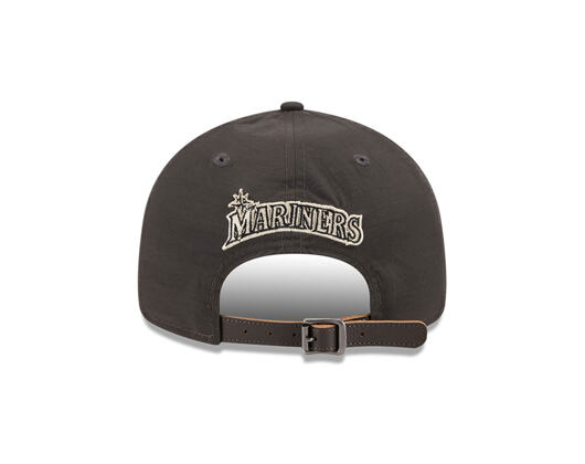 Kappe New Era - MLB Nylon Ripstop 9FIFTY Retro Crown - Seattle Mariners - Black