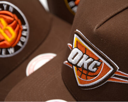 Kappe Mitchell & Ness - NBA - Chestnut Peak - Oklahoma City Thunder - Brown