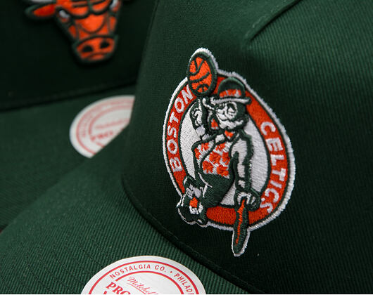 Kappe Mitchell & Ness - NBA - Emerald Slam - Boston Celtics - Green/Orange