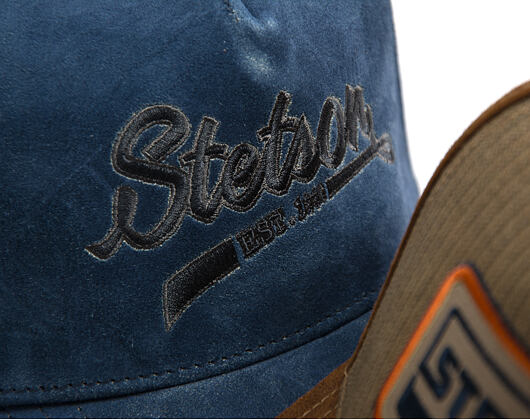 Kappe Stetson - Trucker Cap - Denim Leather - 2
