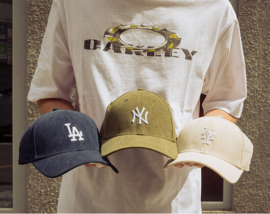 Kappe New Era - MLB Soft Cord 9FORTY - NY Yankees - New Olive