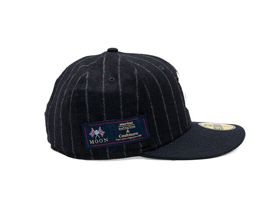 Kappe New Era - MLB Moon Cooperstown 59FIFTY - NY Yankees - White And Navy Pinstripe