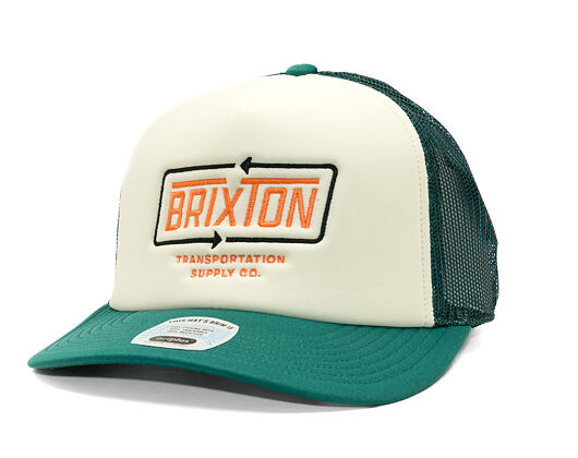Kappe Brixton - Caldwell Np Hp Trucker Hat - Primal Green/Whitecap/Primal G