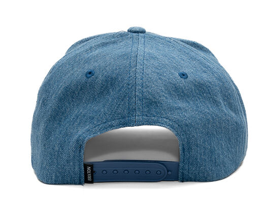 Kappe Brixton - Crest C Mp Snapback - Medium Rinse Denim
