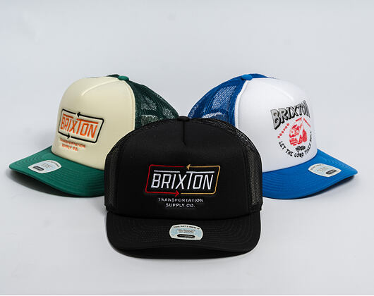 Kappe Brixton - Caldwell Np Hp Trucker Hat - Black/Black
