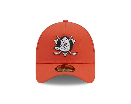 Kappe New Era - NHL "Anniversary Patch" 59FORTY A-Frame - Anaheim Ducks - Team Color