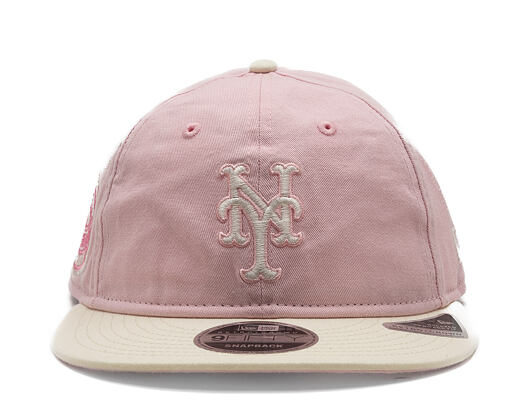 Kappe New Era - MLB Washed Tie Dye 9FIFTY Retro Crown - NY Mets - Pink
