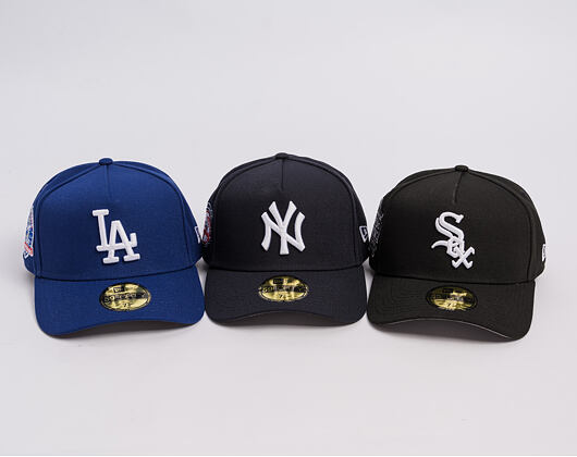 Kappe New Era - MLB "Anniversary Patch" 59FORTY A-Frame - Chicago White Sox - Team Color