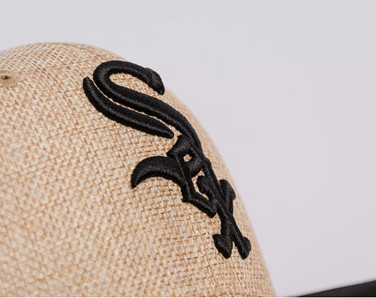 Kappe New Era - MLB "Summer Twine" 59FIFTY - Chicago White Sox - Team Color / Open Market Tan