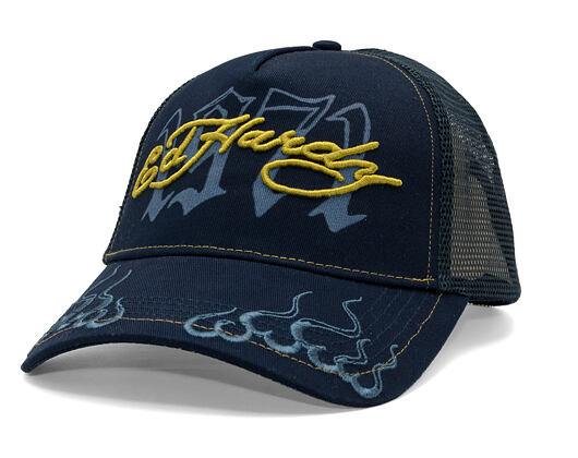 Kappe Ed Hardy - 1971 5 Panel Trucker Cap