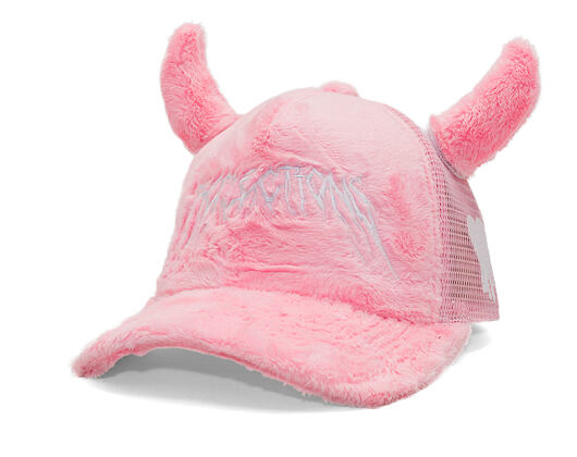 Kappe Reflection Luxury Horny Cap - Pink Horns