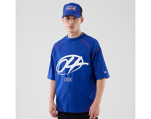 T-Shirt New Era - F1 Drop Shoulder Tee - RED BULL F1 - Blue