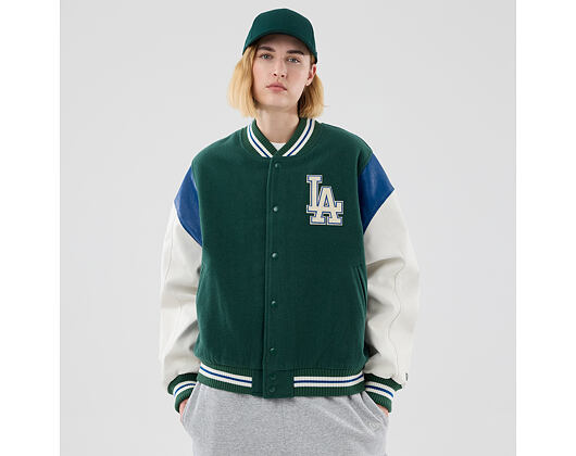 Jacke New Era - MLB Varsity Jacket - LA Dodgers - Cilantro Green