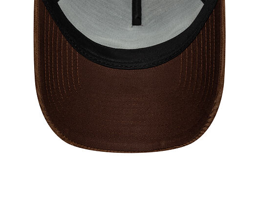 Kappe New Era - F1 Distressed Cord 9FORTY A-Frame Trucker - RED BULL F1 - Chestnut Brown
