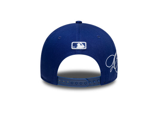 Kappe New Era - MLB Side Script 9FORTY M-CROWN - LA Dodgers - Royal