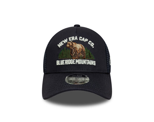 Kappe New Era - Branded Graphic 9FORTY M-CROWN A-Frame Trucker - Navy