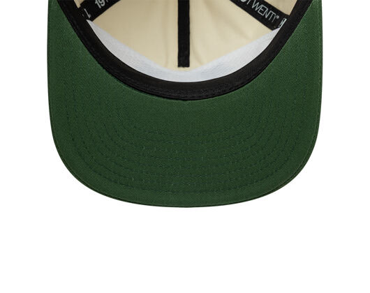 Kappe New Era - Branded Washed Graphic 19TWENTY - Cream / Cilantro Green