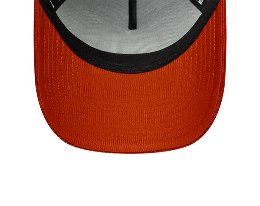 Kappe New Era - Branded Patch Cord 9FORTY A-Frame Trucker - Navy / Warm Flame