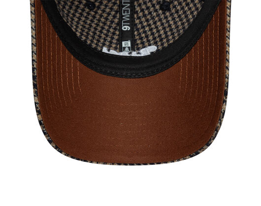 Kappe New Era - Herringbone 9TWENTY - Barcelona FC - Brown