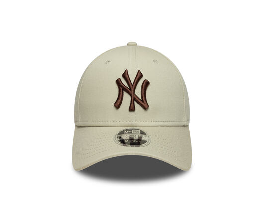 Kappe New Era - MLB 9FORTY M-CROWN - NY Yankees - Stone / Deep Auburn