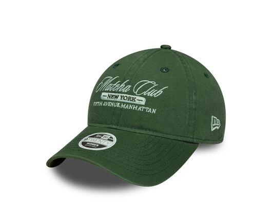 Damen Kappe New Era - Branded Cafe Slogan 9TWENTY - Cilantro Green / Soft Grass