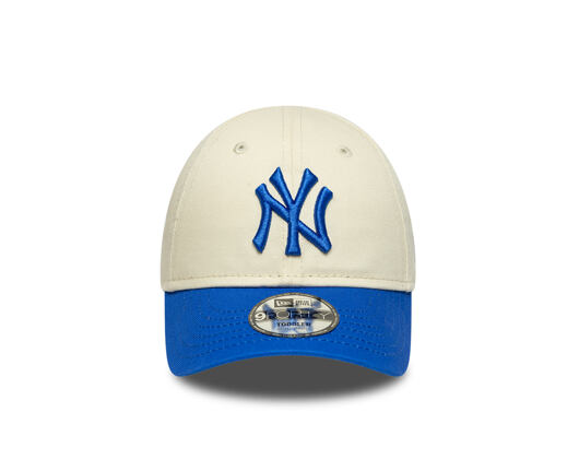 Kinder Kappe New Era - MLB Essential 9FORTY - NY Yankees - Cream / Blue