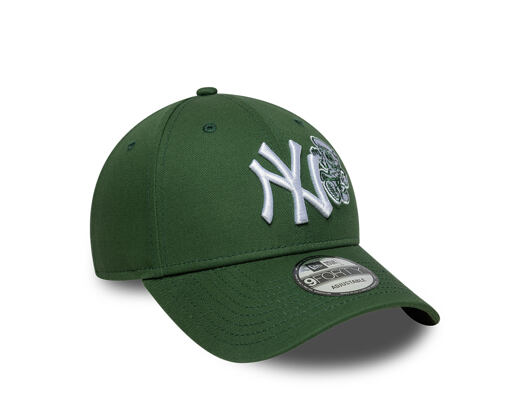 Kappe New Era - MLB Food Icon 9FORTY - NY Yankees - Cilantro Green / Cream