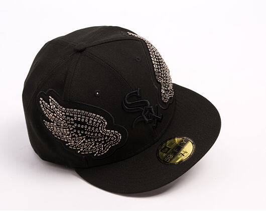 Kappe New Era - MLB Tonal Wing 59FIFTY - Chicago White Sox - Black