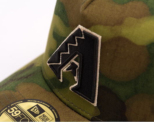 Kappe New Era - MLB Ripstop Camo 59FORTY - Arizona Diamondbacks - Woodland Camo