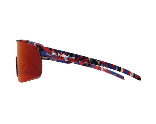 Sonnenbrille Red Bull SPECT - DAKOTA - Matt Blue/Burgundy - Red-Purple Mirror