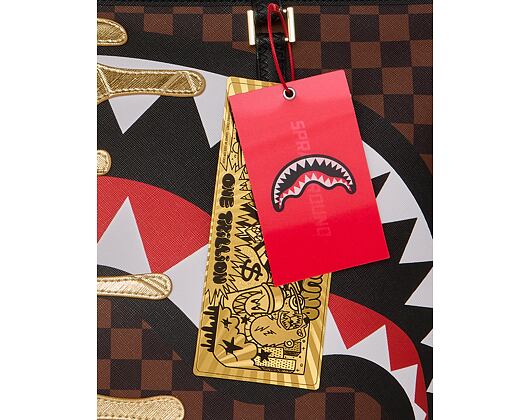 Tasche Sprayground - Sharks In Paris Gold Drip Tote