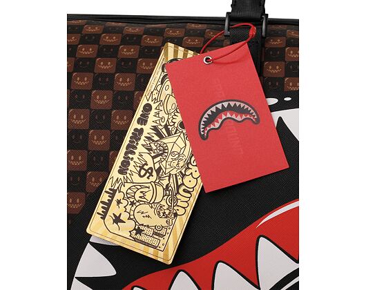 Tasche Sprayground - Sharks In Paris Wtf Bubble Brown Check Duffle