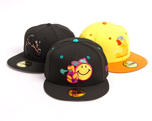Kappe New Era - MiLB Theme Nights 59FIFTY - Worcester Red Sox - Black