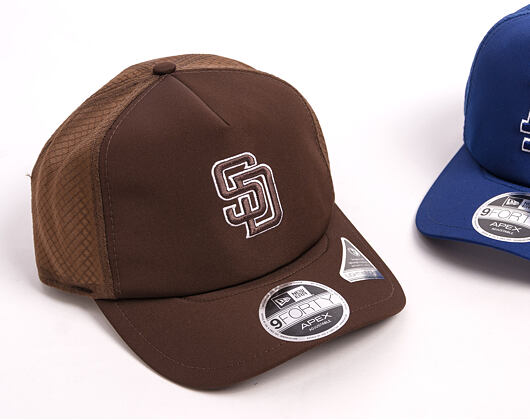 Kappe New Era - MLB APEX 9FORTY A-Frame - San Diego Padres - Team Color