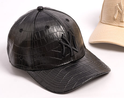 Damen Kappe New Era - MLB PU Pattern 9FORTY - NY Yankees - Black