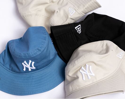 Damen Bucket Mütze New Era MLB Womens Adventure Bucket - NY Yankees - Stone / White