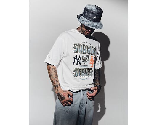 Hut Kangol - TRENDS PACK - Denim Mashup Bucket - Blue Picnic