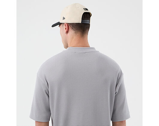 T-Shirt New Era - MLB Waffle Box Tee - NY Mets - Grey