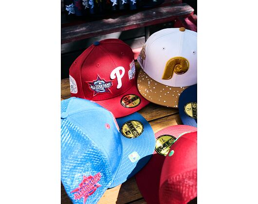 Kappe New Era - MLB All Star Game 2026 59FIFTY - Philadelphia Phillies - Cream / Panama Tan