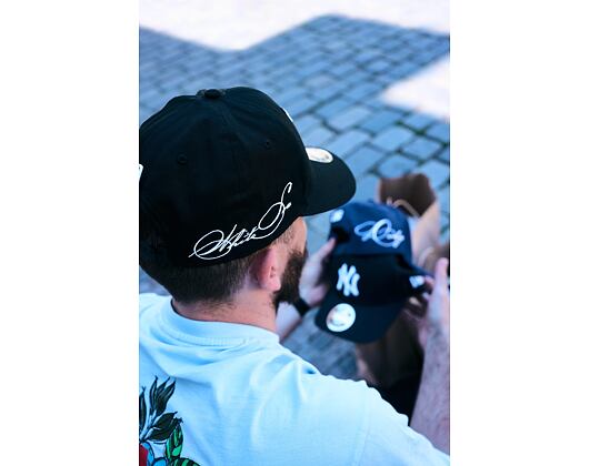 Kappe New Era - MLB Side Script 9FORTY M-CROWN - LA Dodgers - Royal