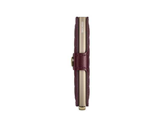 Geldbörse Secrid - Miniwallet Emboss Diamond Premium - Bordeaux