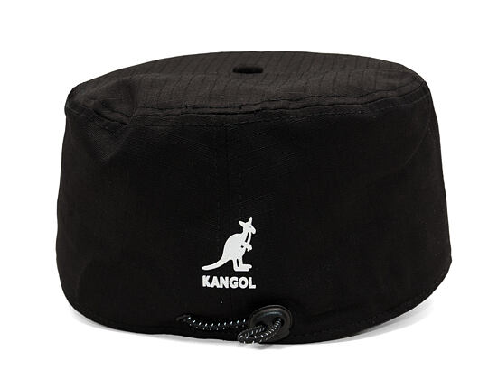 Hut Kangol - Interlock Pillbox Cap - Ripstop Black