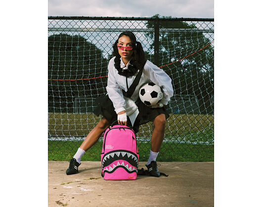 Rucksack Sprayground - Shark Central Pink Embroidered Shark Backpack