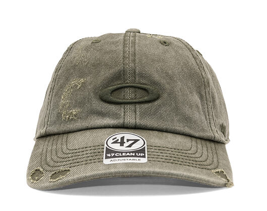 Kappe Oakley - ‘47 Reserve Distressed Cap - Deep Olive