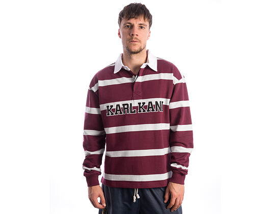 T-Shirt Karl Kani - College Stripe Boxy Rugby Shirt