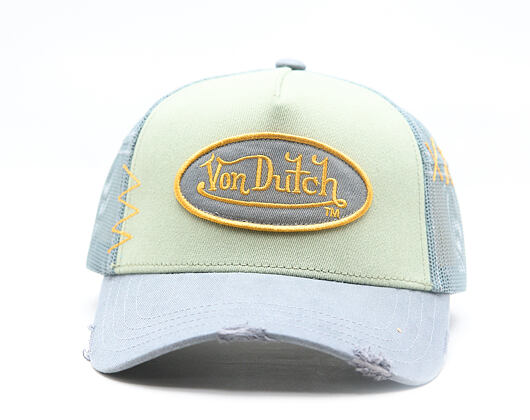 Kappe Von Dutch - Trucker - Patch - Green / Light Blue
