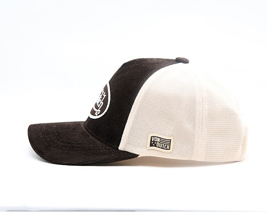 Kappe Von Dutch - Baseball - Corduroy Patch Premium - Brown