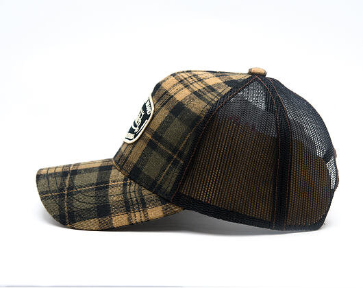 Kappe Von Dutch - Baseball - Checkered Patch - Brown