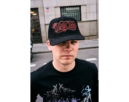 Kappe Von Dutch - Semi Curve - Embroidery Premium - Black