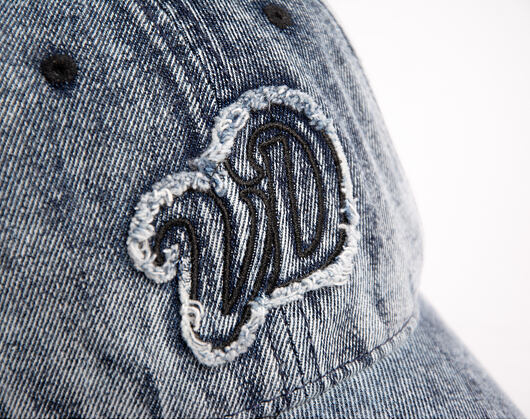 Damen Kappe DAD CAP EN JEAN AVEC PATCH VD A FRANGES